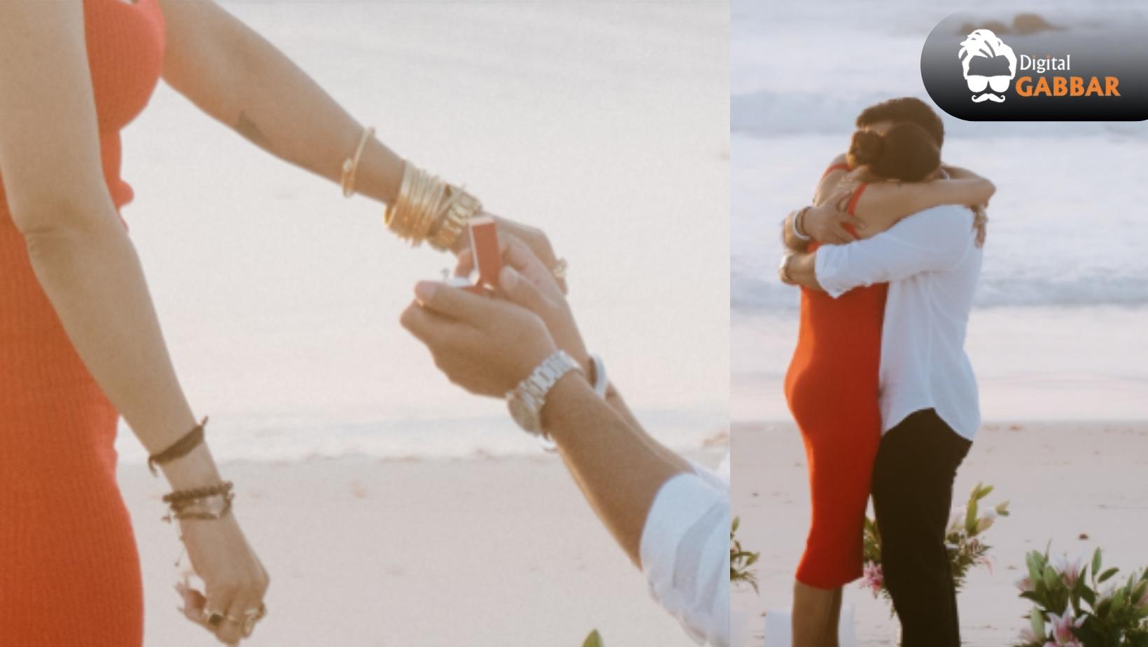 Pavitra Punia Gets Engaged! Bigg Boss 14 Star Reveals Secret Fiancé with Romantic Beach Proposal 86 Pavitra Punia Engagement Secret Fiance Beach Proposal