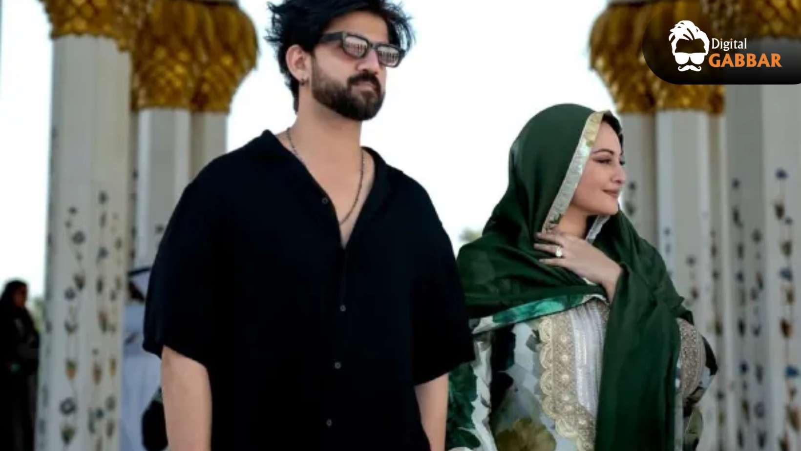 On Karwa Chauth, Sonakshi Sinha Visits Sheikh Zayed Mosque with Zaheer Iqbal, Says ‘Peaceful!’ 90 Sonakshi Sinha Karwa Chauth Zaheer Iqbal Sheikh Zayed Mosque