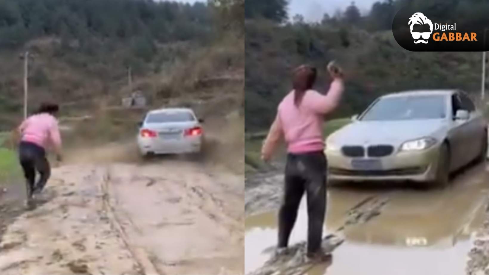 She Took the Ultimate Revenge! Viral Mud Splash Video Leaves Internet in Shock 107 Woman Revenge Viral Mud Video Funny Reaction
