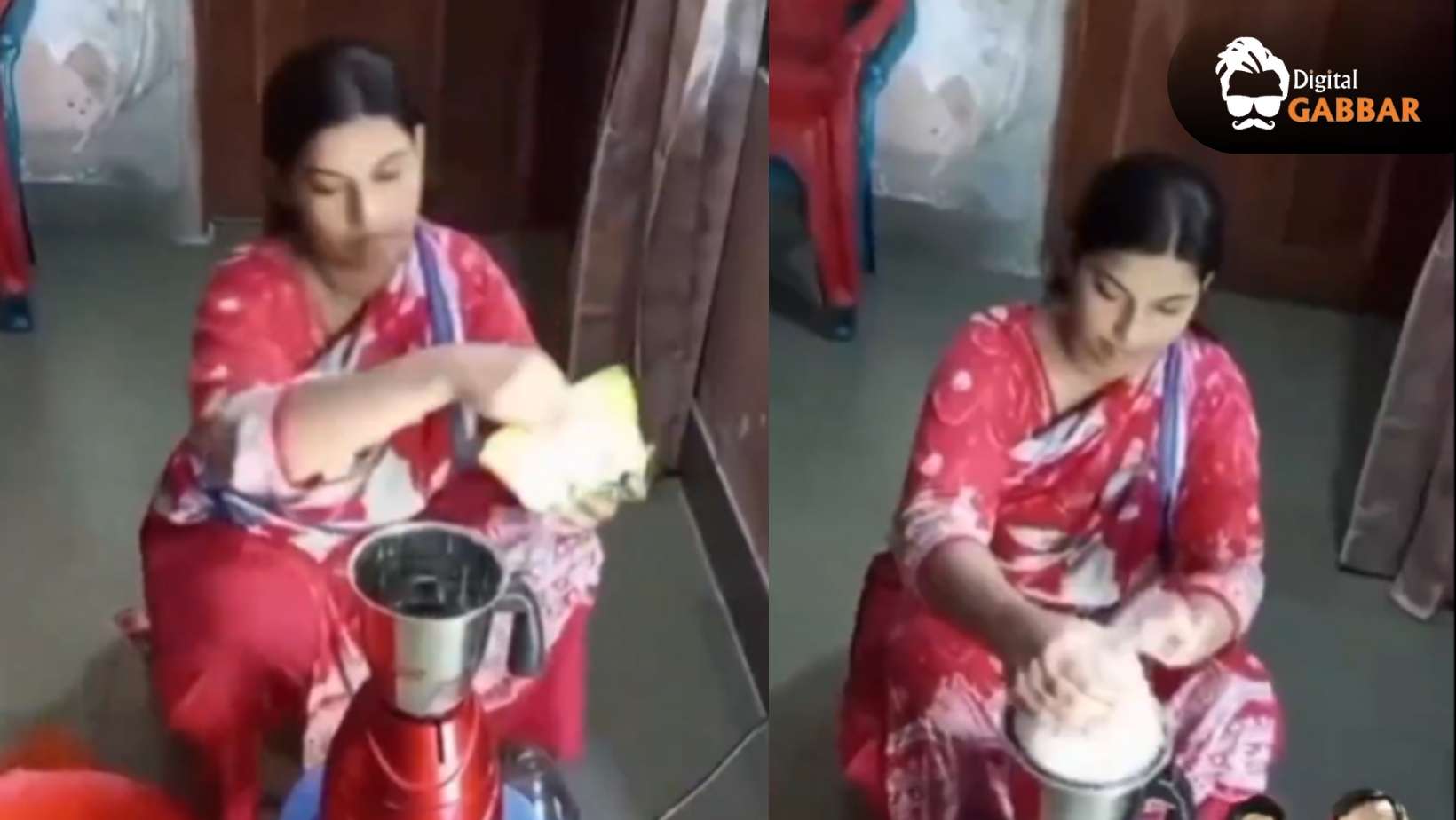 Viral Desi Jugaad: Woman Uses Mixer Grinder as Washing Machine, Internet Stunned! 111 Woman Uses Mixer As Washing Machine Viral Desi Jugaad Video