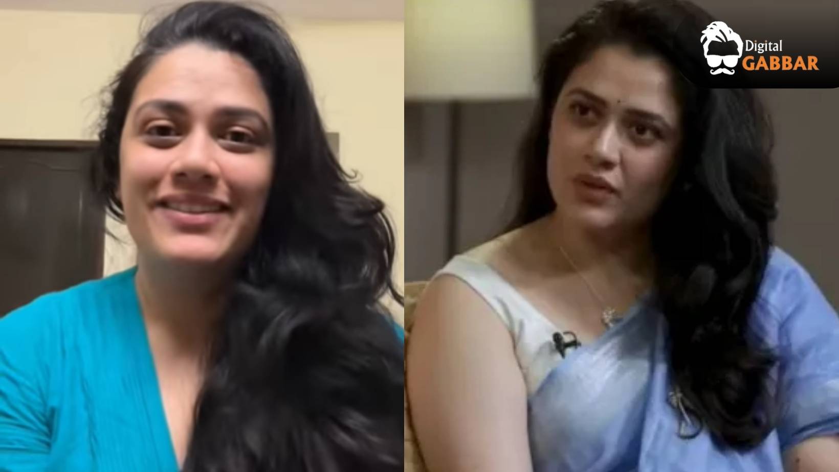 Viral Blue-Saree Fame Turns Sour: Girija Oak Warns of AI-Morphed Obscene Photos 103 Girija Oak Blue Saree Ai Images Concern