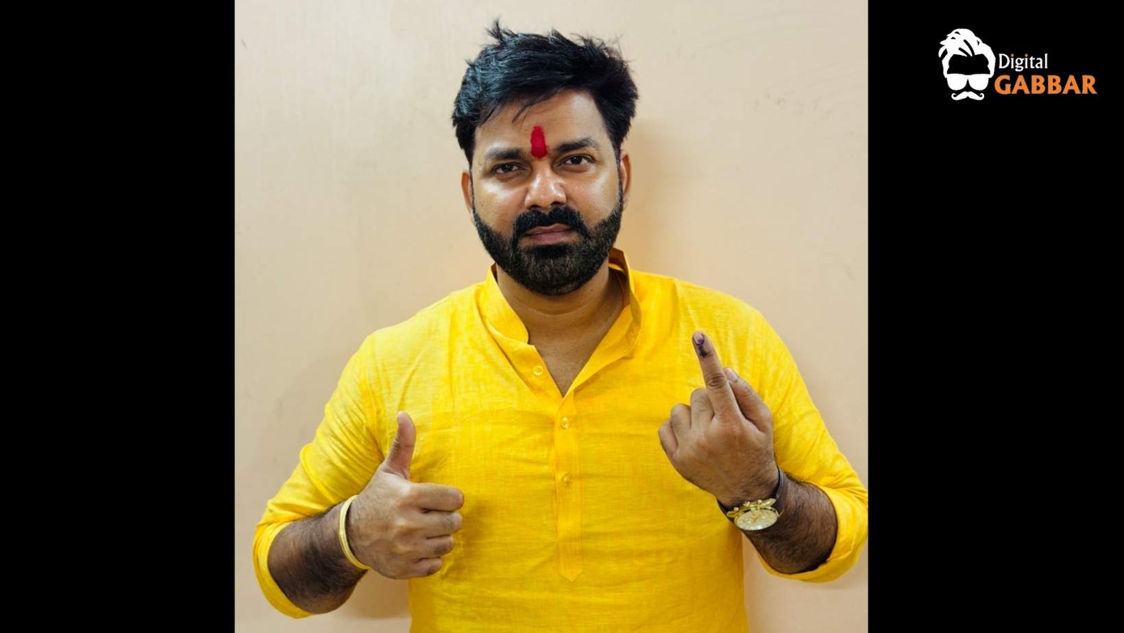 Pawan Singh Votes in Bihar Election 2025 — Fans Gather as Bhojpuri Star Sends Strong Message 72 Pawan Singh Votes Bihar Election 2025 Barhara Constituency