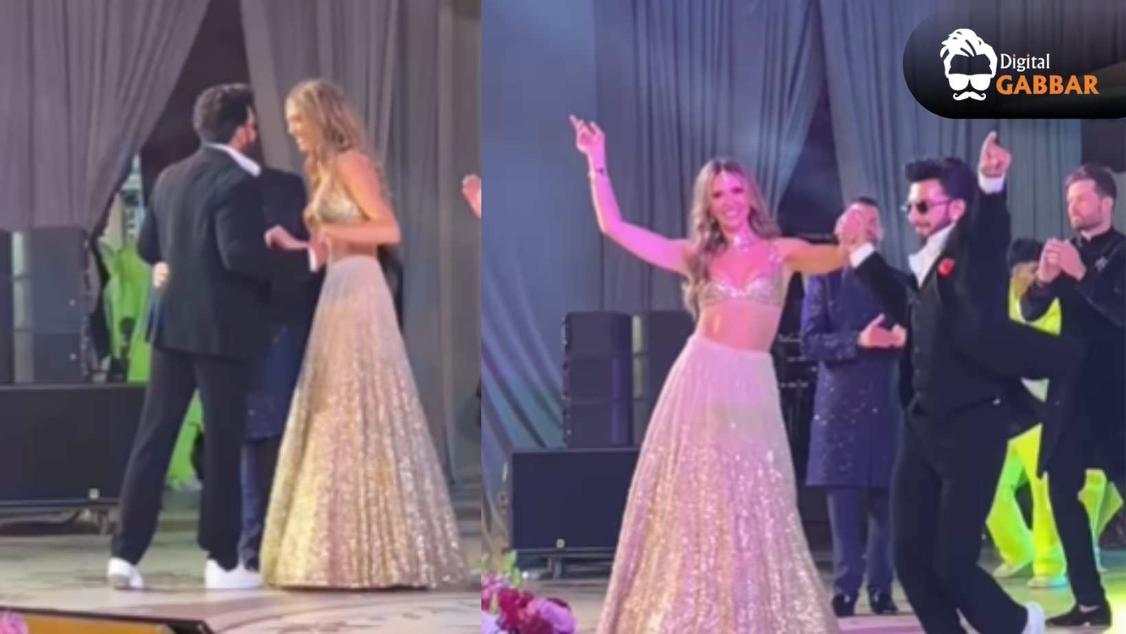Ranveer Singh’s Dance With Trump Jr.’s Girlfriend Goes Viral 90 Ranveer Singh Dance Trump Junior Girlfriend Viral Video Udaipur Wedding