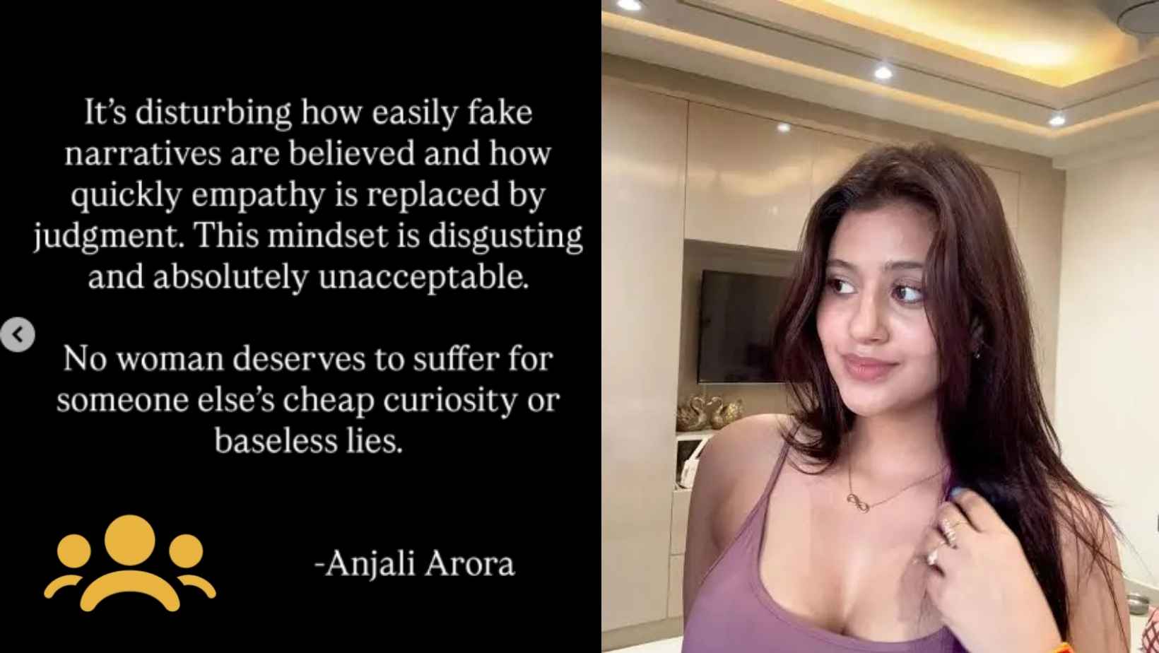 Anjali Arora Breaks Silence on Fake MMS Trauma After 19-Minute Viral Video Controversy 92 Anjali Arora Fake Mms Reacts Viral Video Controversy