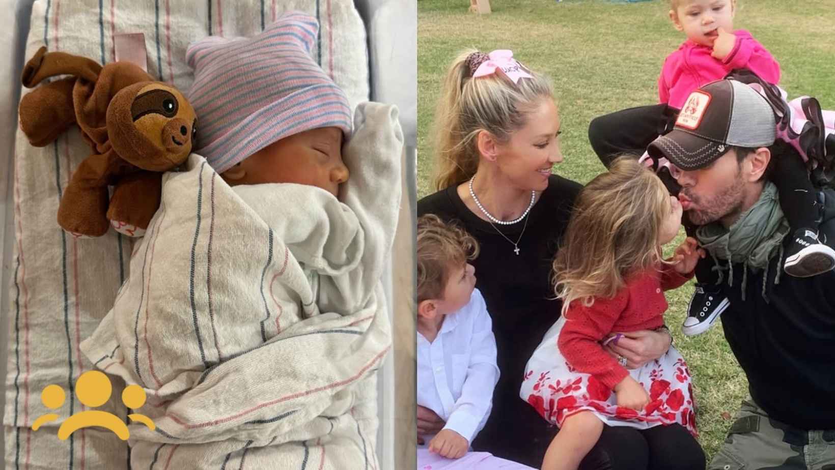 Enrique Iglesias Anna Kournikova Welcome Fourth Child