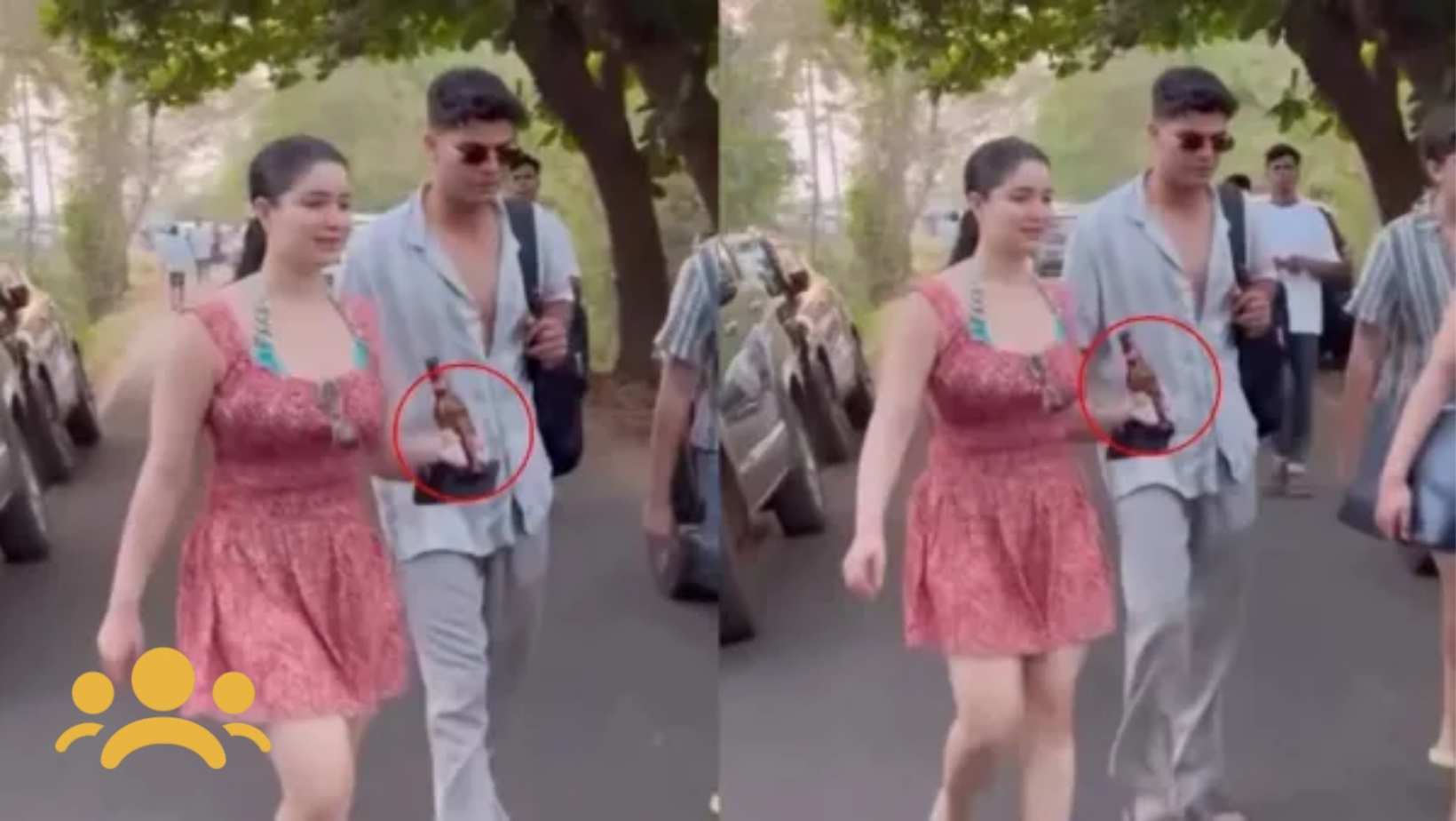 Sara Tendulkar’s Goa Video Goes Viral, Internet Divided Over Beer Bottle Moment 80 Sara Tendulkar Viral Video Goa Beer Controversy